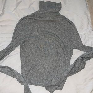 NWOT SUNDAY BEST XS GREY TURTLENECK